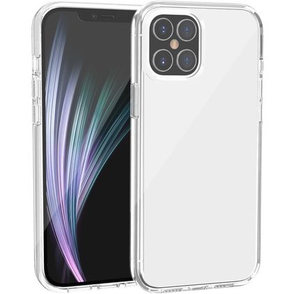 Mobigear Crystal Doorzichtig iPhone 12 Hoesje Hardcase Backcover - Transparant