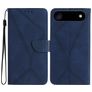Mobigear Stitch iPhone Air Hoesje Bookcase Portemonnee - Blauw