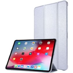 Mobigear Tri-Fold Slim iPad Pro 12.9 Inch (2018) Hoes Bookcase - Zilver