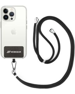 Mobigear Lanyard Universeel Telefoonkoord Verstelbaar - Zwart