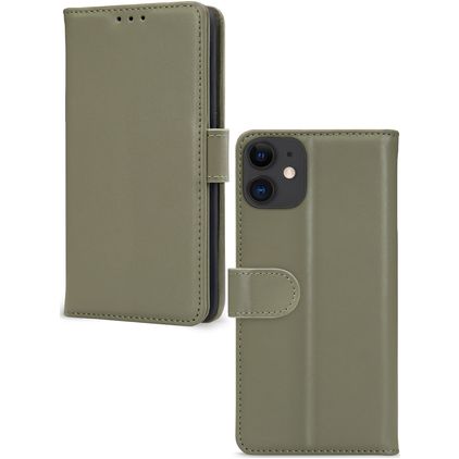 Mobilize Premium Gelly Wallet iPhone 11 Hoesje Bookcase Portemonnee - Groen