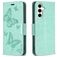 Mobigear Butterfly Samsung Galaxy S23 FE Hoesje Bookcase Portemonnee - Groen