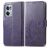 Mobigear Clover OnePlus Nord CE 2 Hoesje Bookcase Portemonnee - Paars