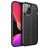 Mobigear Luxury iPhone 14 Pro Hoesje Flexibel TPU Backcover - Zwart
