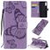 Mobigear Butterfly Sony Xperia L4 Hoesje Bookcase Portemonnee - Paars