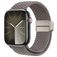 Dux Ducis Mixture Pro Nylon Apple Watch Bandje Magneetsluiting - 49/46/45/44 mm - Clay