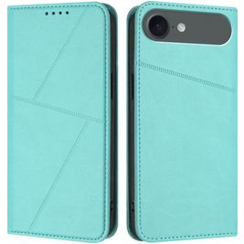 Mobigear Frosted Flip iPhone Air Hoesje Bookcase Portemonnee - Blauw