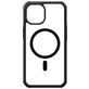 Valenta Full Cover iPhone 15 MagSafe Hoesje Gehard Glas Backcover Shockproof - Transparant / Zwart