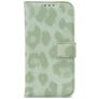 My Style Flex Wallet iPhone XR Hoesje Bookcase Portemonnee - Green Leopard
