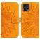 Mobigear Sunflower Motorola Moto G72 Hoesje Bookcase Portemonnee - Cognac