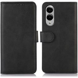 Mobigear Wallet Samsung Galaxy S25 Edge Hoesje Bookcase Portemonnee - Zwart