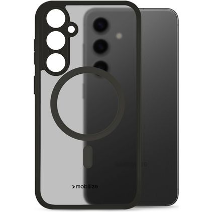 Mobilize Hybrid Samsung Galaxy S24 FE MagSafe Hoesje Hardcase Backcover Shockproof - Zwart