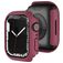 Mobigear Colors Dun Apple Watch - 45 mm Hardcase Hoesje - Bordeaux Rood