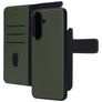 Mobiparts Samsung Galaxy A57 Hoesje Echt Leer Uitneembare 2in1 Bookcase Portemonnee - Groen