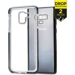 Mobilize Shatterproof Samsung Galaxy J6 (2018) Hoesje Hardcase Backcover Shockproof - Transparant / Zwart