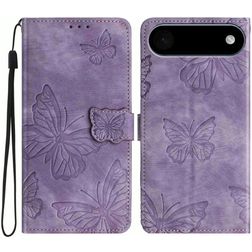 Mobigear Butterfly iPhone Air Hoesje Bookcase Portemonnee - Paars