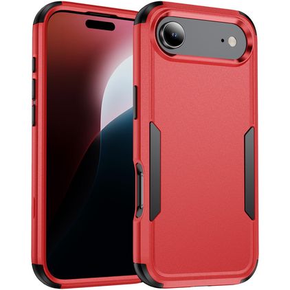 Mobigear Ultra Tough iPhone Air Hoesje Hardcase Backcover Shockproof - Rood