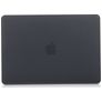 Mobigear Matte MacBook 12 Inch (2015-2017) Hoes Hardshell Laptopcover MacBook Case - Zwart - Model A1534