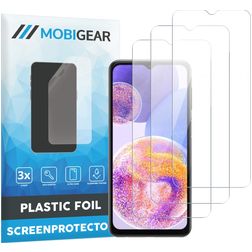 Mobigear Samsung Galaxy A23 Screenprotector Folie - Case Friendly (3-Pack)