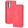 Mobigear Sensation Motorola Moto G52 Hoesje Bookcase Portemonnee - Rood
