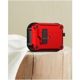 Mobigear Armor Clip Apple AirPods Pro 3 Hoesje - Rood