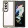 Mobigear Crystal Samsung Galaxy Z Fold 4 Hoesje Hardcase Backcover - Transparant / Grijs