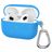 Mobigear Classic Apple AirPods 3 Hoesje Flexibel Siliconen - Blauw