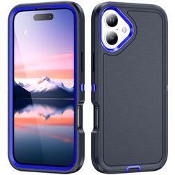 Mobigear Rugged iPhone 17 Hoesje Hardcase Backcover Shockproof - Blauw