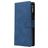 Mobigear Zipper OnePlus 8 Pro Hoesje Bookcase Portemonnee - Blauw