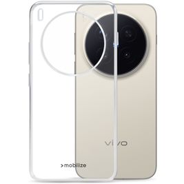 Mobilize Gelly Case Doorzichtig Vivo X300 Pro Hoesje Flexibel TPU Backcover - Transparant