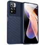 Mobigear Groove Xiaomi Redmi Note 11T Hoesje Flexibel TPU Backcover - Blauw