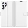 Mobigear Classic Samsung Galaxy S22 Ultra Hoesje Bookcase Portemonnee - Wit