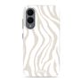 MIO Samsung Galaxy S25 Edge MagSafe Hoesje Hardcase Backcover - Sandy Zebra