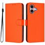 Mobigear Urban Wallet iPhone 16 Hoesje Bookcase Portemonnee - Oranje
