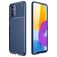 Mobigear Racing Samsung Galaxy M52 Hoesje Flexibel TPU Backcover - Blauw