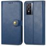 Mobigear Snap Button Vivo Y76 Hoesje Bookcase Portemonnee - Blauw