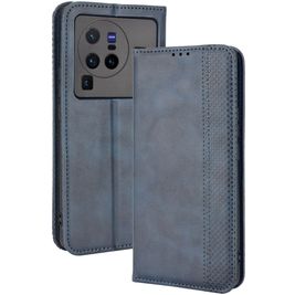 Mobigear Sensation Vivo X80 Pro Hoesje Bookcase Portemonnee - Blauw