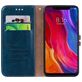 Mobigear Wallet Xiaomi Mi 8 Hoesje Bookcase Portemonnee - Blauw