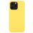 Mobigear Rubber Touch iPhone 14 Plus Siliconen Hoesje Backcover - Geel