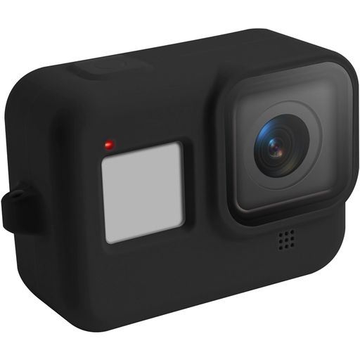 Mobigear Classic GoPro Hero 8 Hoesje Flexibel Siliconen - Zwart