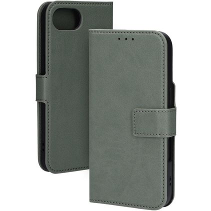 Mobiparts Classic Wallet iPhone 17e MagSafe Hoesje Bookcase - Stone Green
