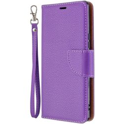 Mobigear Excellent Sony Xperia L4 Hoesje Bookcase Portemonnee - Paars
