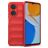 Mobigear Bumpy HONOR X7 Hoesje Flexibel TPU Backcover - Rood