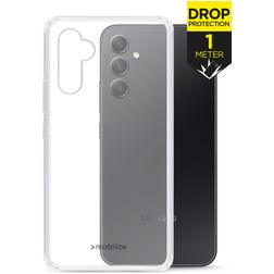 Mobilize Naked Protection Doorzichtig Samsung Galaxy A34 Hoesje Hardcase Backcover Shockproof - Transparant