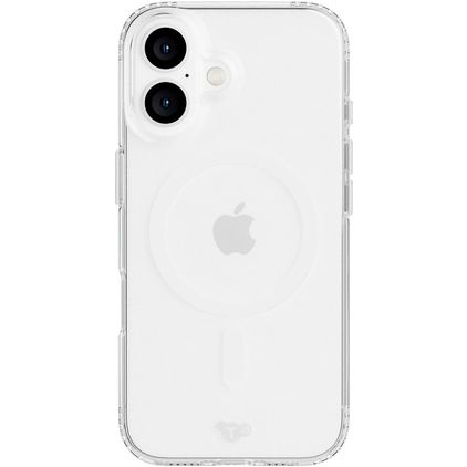 Tech21 EvoLite Doorzichtig iPhone 16 MagSafe Hoesje Flexibel TPU Backcover Shockproof - Transparant