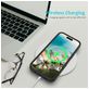 Mobigear Rubber Touch iPhone 16 Plus Siliconen Hoesje Backcover - Zwart