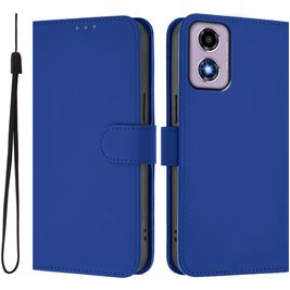 Mobigear Urban Wallet Motorola Moto E14 Hoesje Bookcase Portemonnee - Donkerblauw