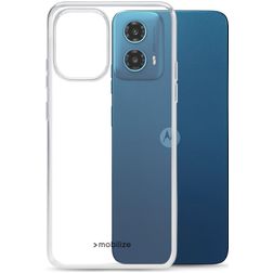 Mobilize Gelly Doorzichtig Motorola Moto G34 Hoesje Flexibel TPU Backcover - Transparant