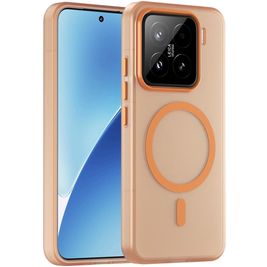 Mobigear Shockproof Xiaomi 15 MagSafe Hoesje Hardcase Backcover - Oranje