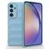 Mobigear Bumpy Samsung Galaxy A35 Hoesje Flexibel TPU Backcover - Blauw